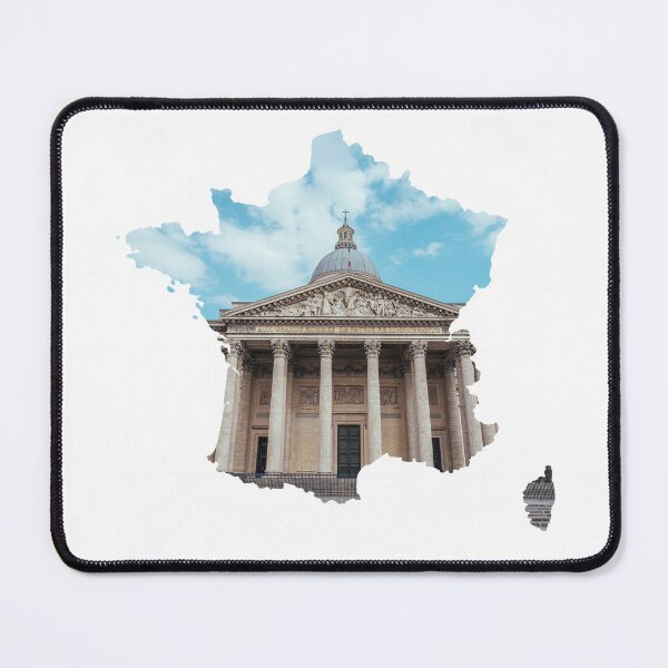 Item preview, France Map Panthéon Paris Neoclassical Architecture Silhouette designed and sold by Maroan93.