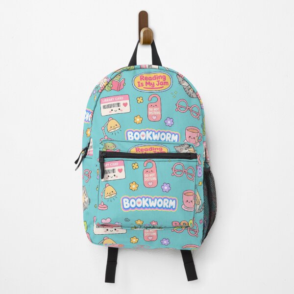 Item preview, Reading Cute Book Lover Pastel Seamless Pattern designed and sold by HowToCanadian.