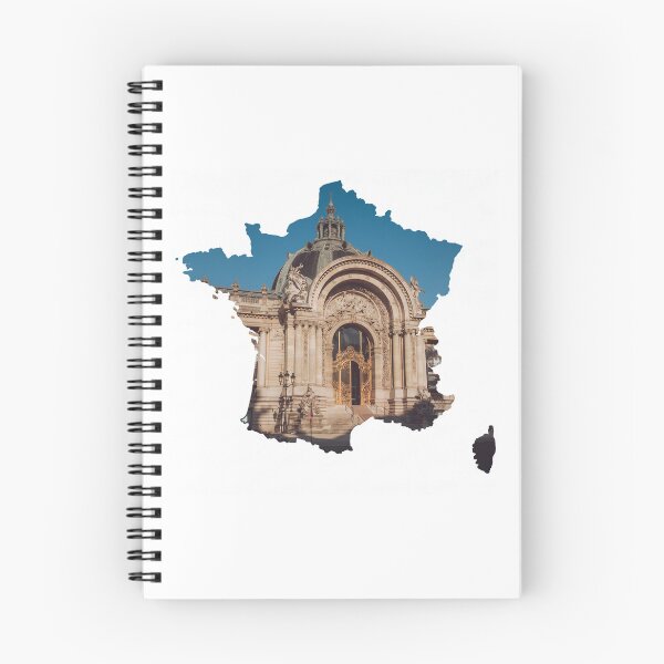 Item preview, France Map Petit Palais Golden Gate Paris Silhouette designed and sold by Maroan93.