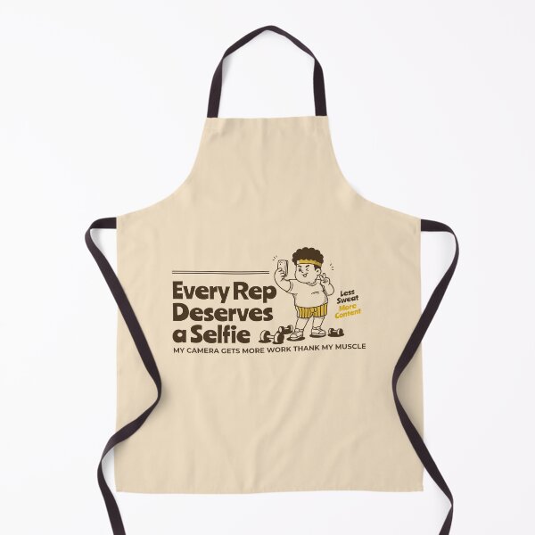 Item preview, Every Rep Deserves a Selfie Funny Gym Workout Selfie designed and sold by adipra.