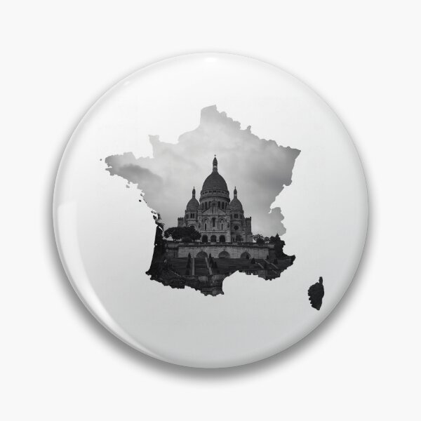 Item preview, France Map Sacré-Cœur Basilica Paris  V1 designed and sold by Maroan93.
