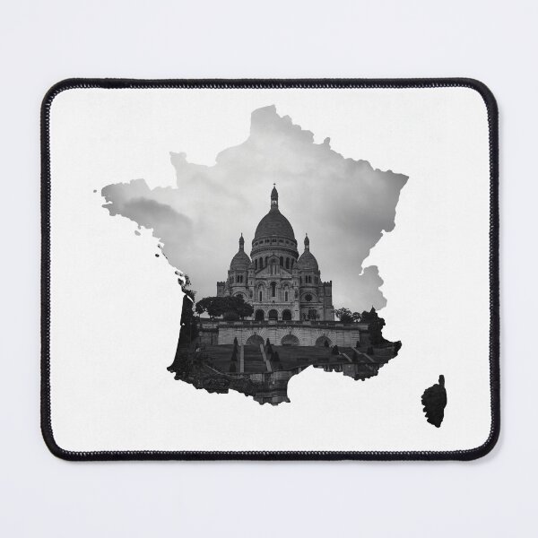 Item preview, France Map Sacré-Cœur Basilica Paris V1 designed and sold by Maroan93.
