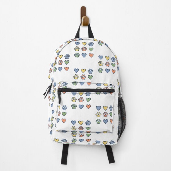 Item preview, Cute Paw Print & Heart Pattern – Colorful Pet Lover Design designed and sold by Gbriel3.
