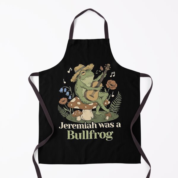 Item preview, Jeremiah Was A Bullfrog Funny Frog Guitar Vintage Nature T-Shirt designed and sold by ArcaneArtistry.