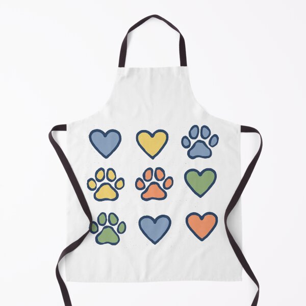 Item preview, Cute Paw Print & Heart Pattern – Colorful Pet Lover Design designed and sold by Gbriel3.