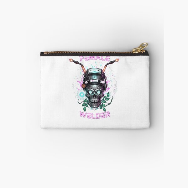 Item preview, Female Welder Skull Flames Daisy Graphic designed and sold by lucasdgead3.