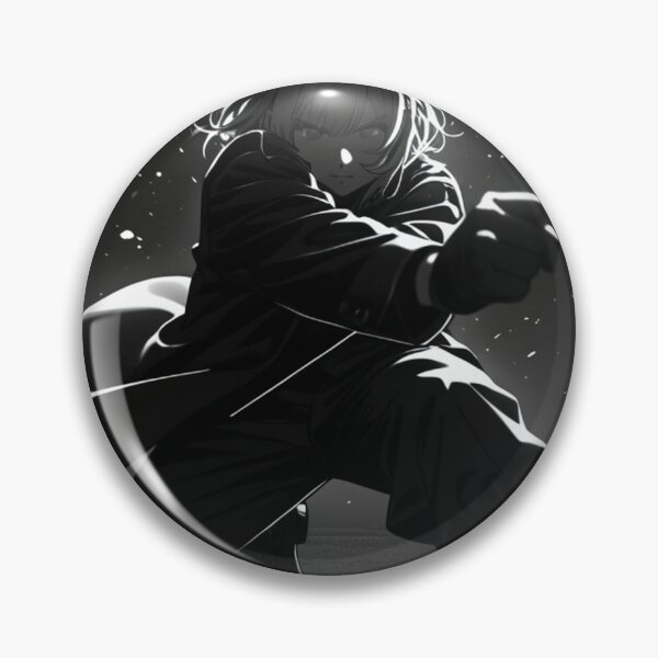 Item preview, Art - Stylized warrior, Dynamic manga illustration designed and sold by AnimeShin.