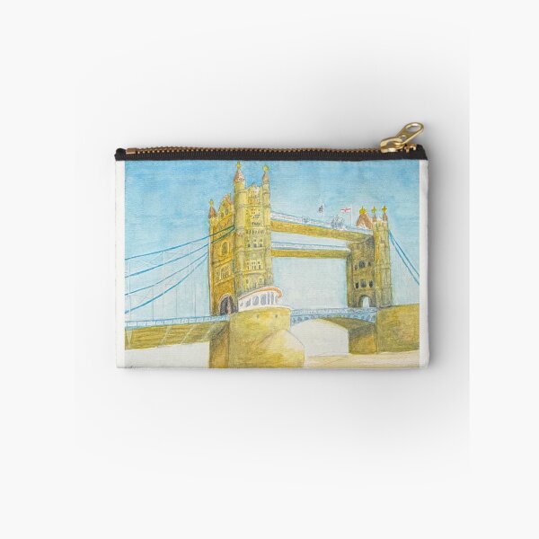 Artikelvorschau, Tower Bridge in Aquarell – London entworfen und verkauft von MiniRadiance.
