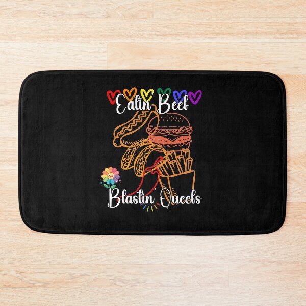 Item preview, Eatin Beef Blastin Queefs Funny Colorful Design For Woman designed and sold by DarkRelicStudio.