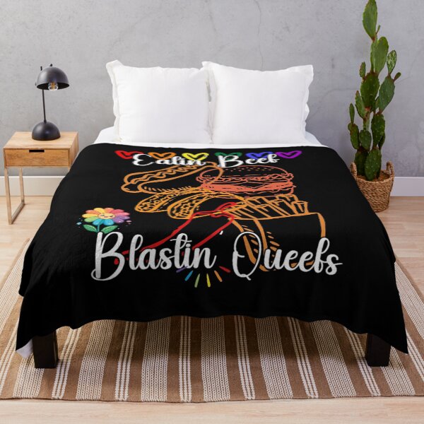 Item preview, Eatin Beef Blastin Queefs Funny Colorful Design For Woman designed and sold by DarkRelicStudio.