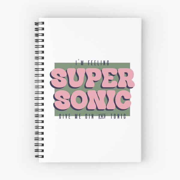 Item preview, I'm Feeling Supersonic Give Me Gin And Tonic – Oasis Lyric designed and sold by O.T.R Designs.