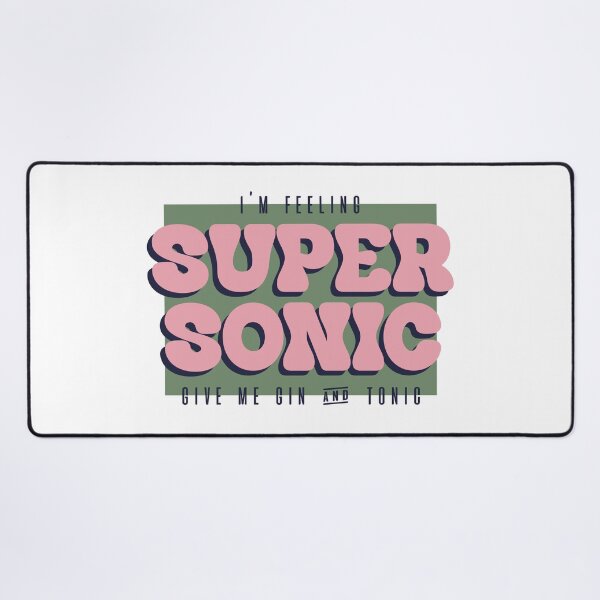 Item preview, I'm Feeling Supersonic Give Me Gin And Tonic – Oasis Lyric designed and sold by O.T.R Designs.