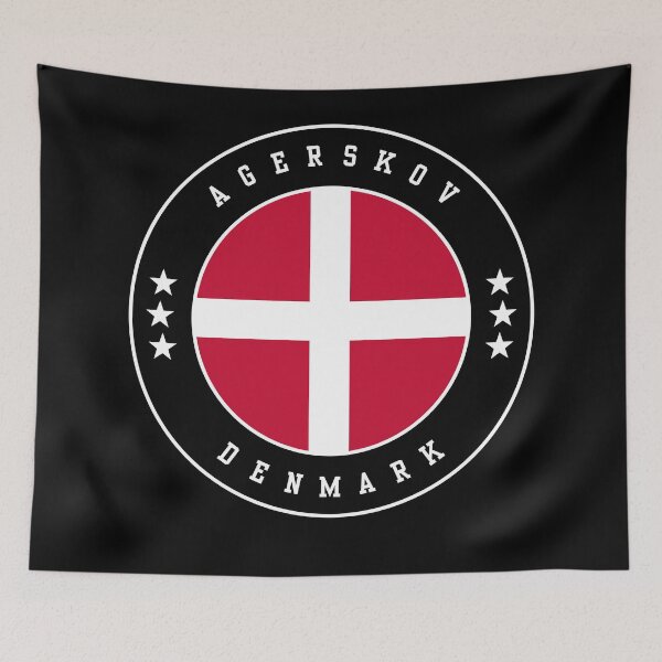 Item preview, Agerskov Denmark Coat of Arms - Danish Town Emblem designed and sold by jeshands.