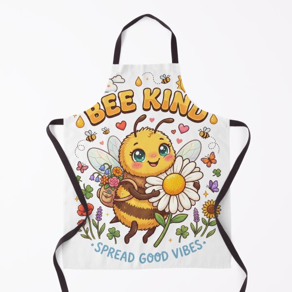 Item preview, Bee Kind | Cute Bee T-Shirt | Positive Nature Graphic | Funny Bee Sticker | Kindness Apparel designed and sold by SAJ Design Studio.
