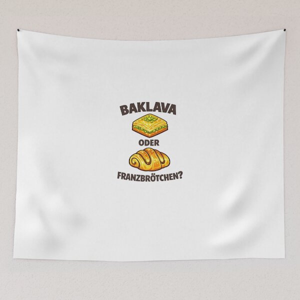 Item preview, Baklava or Franzbrötchen? | German-Turkish designed and sold by dt-streetwear.