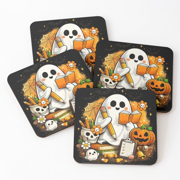 Item preview, Teacher Aide Halloween Ghost Cute School Gift designed and sold by Corvoria.