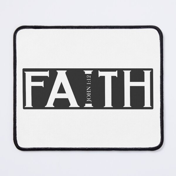 Item preview, Faith Typography | Christian Minimalist Bible Verse Design designed and sold by KalaAkari_99.