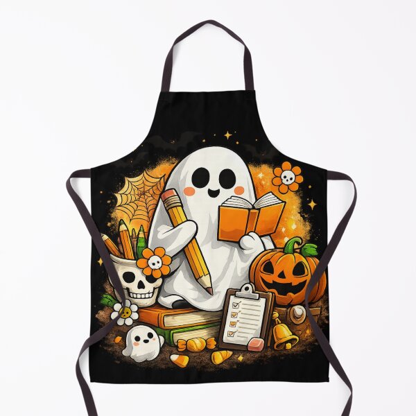 Item preview, Teacher Aide Halloween Ghost Cute School Gift designed and sold by Corvoria.