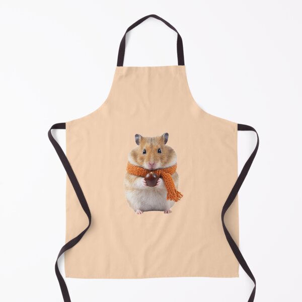 Item preview, Cozy Autumn Golden Hamster Illustration designed and sold by bosamji.