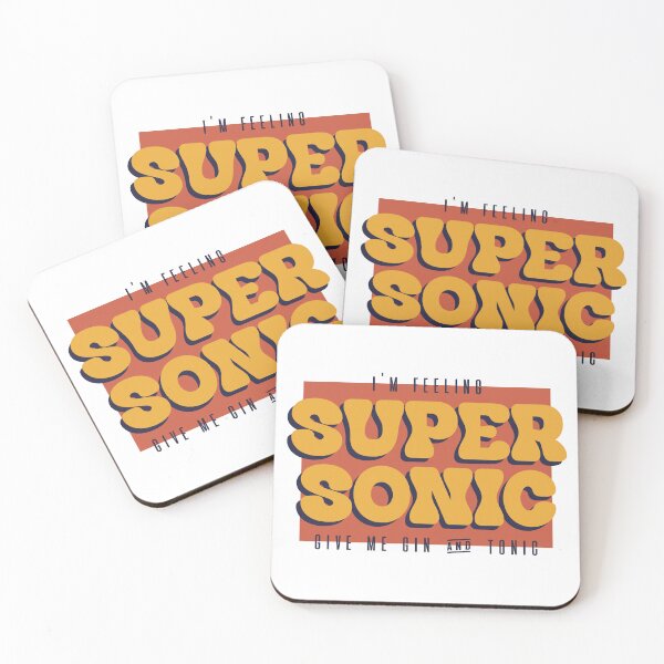 Item preview, I'm Feeling Supersonic Give Me Gin And Tonic – Oasis Lyric designed and sold by O.T.R Designs.