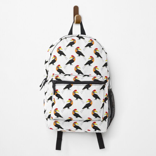 Item preview, Male Knobbed Hornbill Bird of Sulawesi Illustration designed and sold by OrPolly.