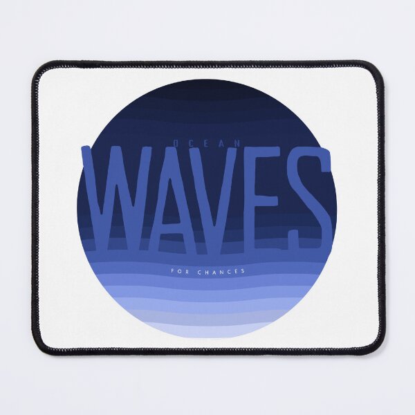 Item preview, Ocean Waves For Chances Print designed and sold by Sketchyz.