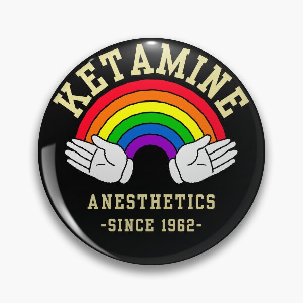 Item preview, Ketamine Anesthetics Since 1962 Vintage Rainbow Graphic designed and sold by Stylecombinator.