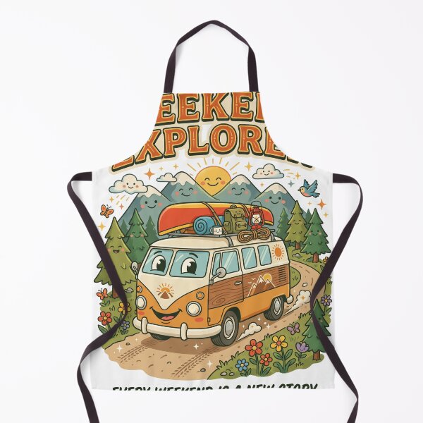 Item preview, Weekend Explorer | Vintage Camper Van T-Shirt | Road Trip Adventure Graphic | Outdoor Lifestyle Design designed and sold by SAJ Design Studio.