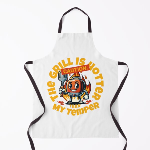 Item preview, Grill Hotter than my Temper designed and sold by SCWDesigns.