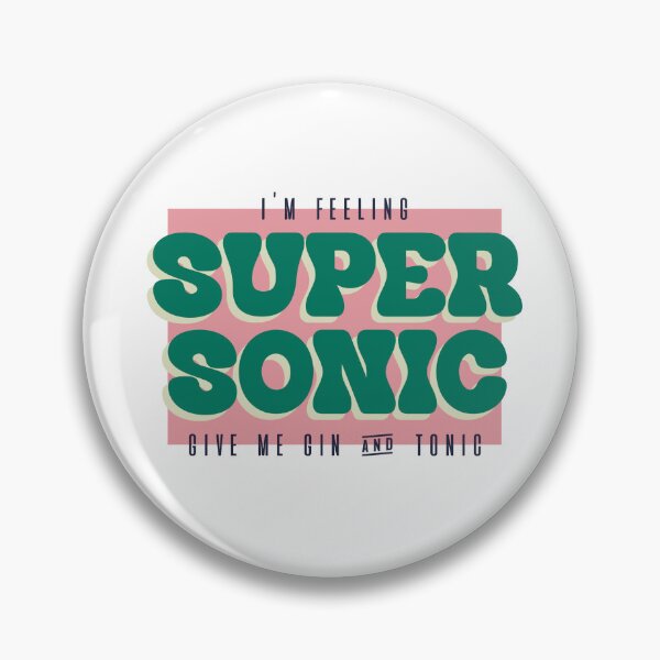 Item preview, I'm Feeling Supersonic Give Me Gin And Tonic – Oasis Lyric designed and sold by O.T.R Designs.