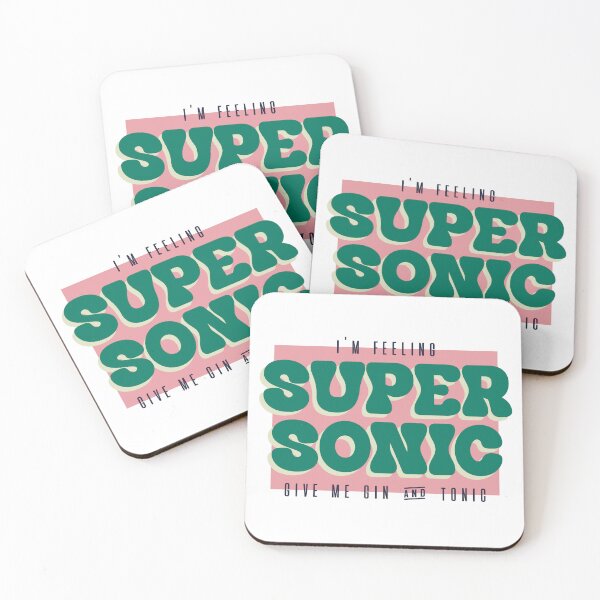 Item preview, I'm Feeling Supersonic Give Me Gin And Tonic – Oasis Lyric designed and sold by O.T.R Designs.