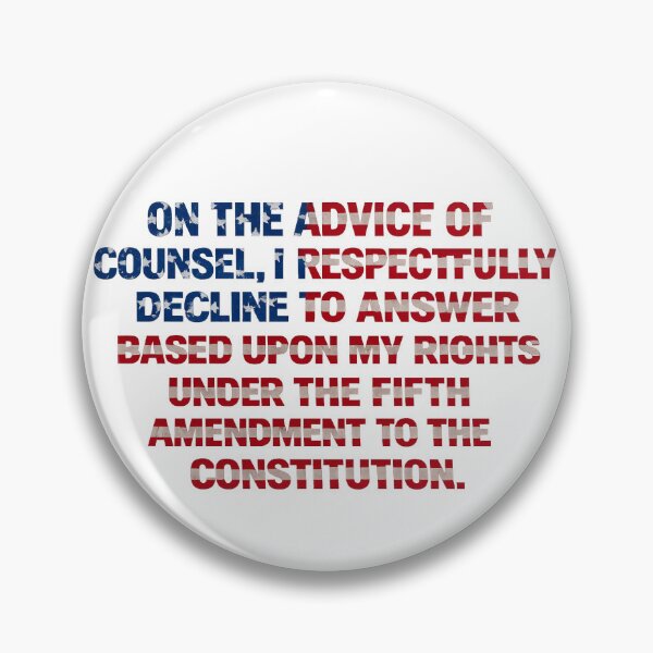 Item preview, Fauci Quote 5th Amendment designed and sold by Ohio Valley Pixels.