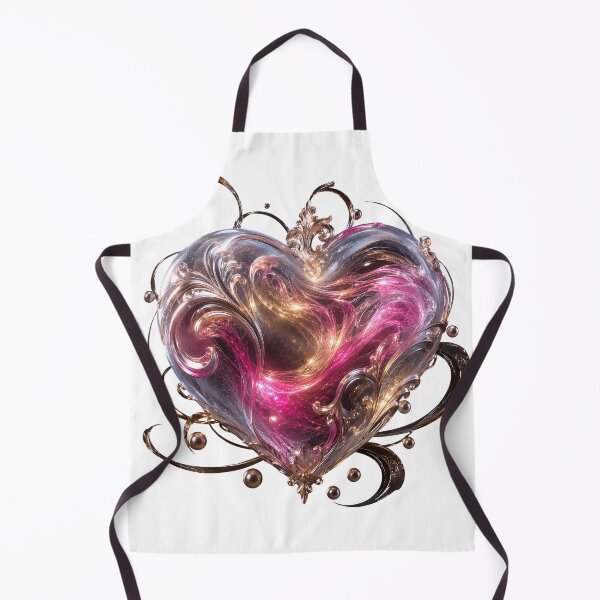Item preview, Cosmic Galaxy Heart Abstract Fantasy Artwork designed and sold by WonderDokkan.