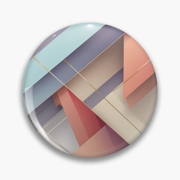 Item preview, Contemporary Abstract Minimalist Graphic | Layered Geometric Pastel Design designed and sold by semenol.