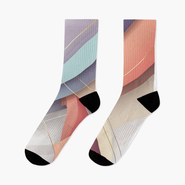 Item preview, Contemporary Abstract Minimalist Graphic | Layered Geometric Pastel Design designed and sold by semenol.