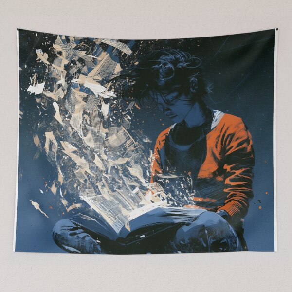Item preview, The Book That Became a Storm designed and sold by oanaunciuleanu.