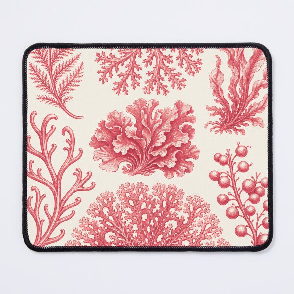 Item preview, Ernst Haeckel Inspired Red Algae Seaweed Marine Biology designed and sold by JackCurtis1991.