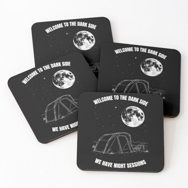 Item preview, Welcome To The Dark Side Night Sessions - Funny Carp Fishing designed and sold by GeekAnglerStore.