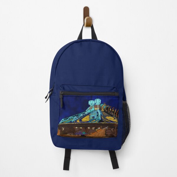 Item preview, Space Mountain Discoveryland - Retro Coaster Illustration (Theme Park Fan Art) designed and sold by FoolishDreamers.