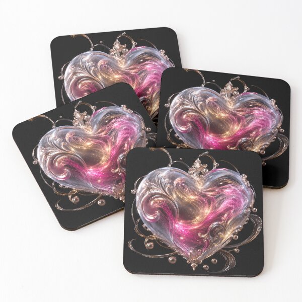 Item preview, Cosmic Galaxy Heart Aesthetic Art designed and sold by WonderDokkan.
