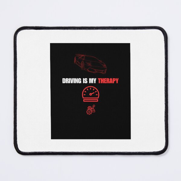 Item preview, Driving Is My Therapy Funny Car Guy Gift | Automotive Quote designed and sold by eihabo.
