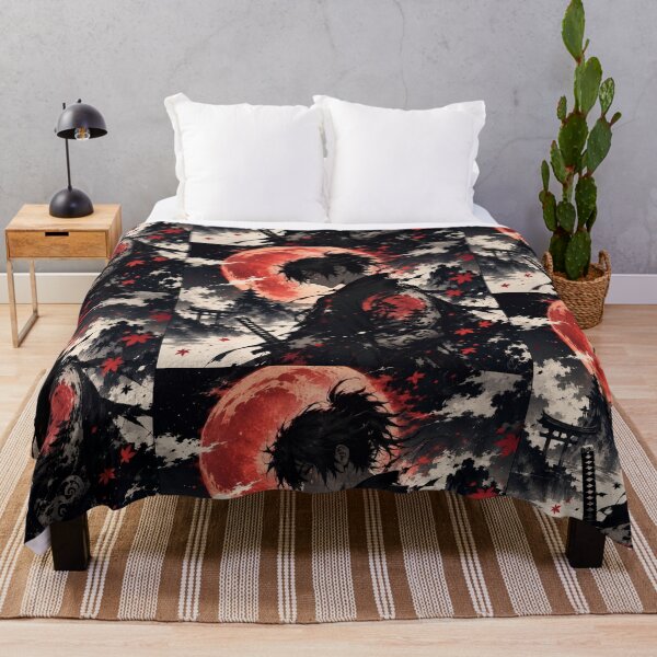Item preview, Japanese-Inspired Anime Samurai | Red Moon Ink Art designed and sold by LunaVales.