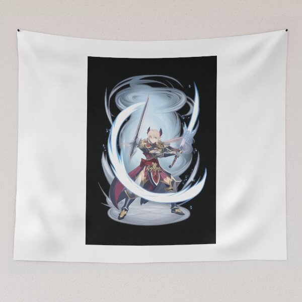 Item preview, Art - Young fantasy fighter, Anime style illustration and magic designed and sold by AnimeShin.