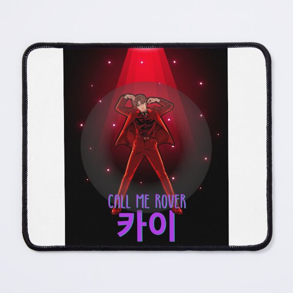 Item preview, Kai Rover Red Suit Solo Dancer Neon Stage Kpop Graphic designed and sold by Gameshalah's Designs Hub.