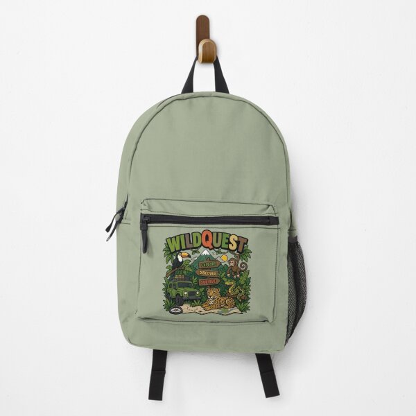 Item preview, WildQuest – Explore Discover Survive Adventure T-Shirt designed and sold by Aimetoi.