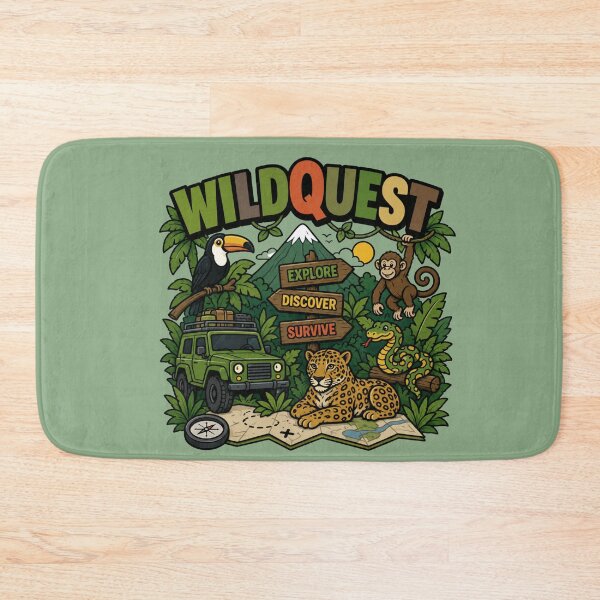 Item preview, WildQuest – Explore Discover Survive Adventure T-Shirt designed and sold by Aimetoi.