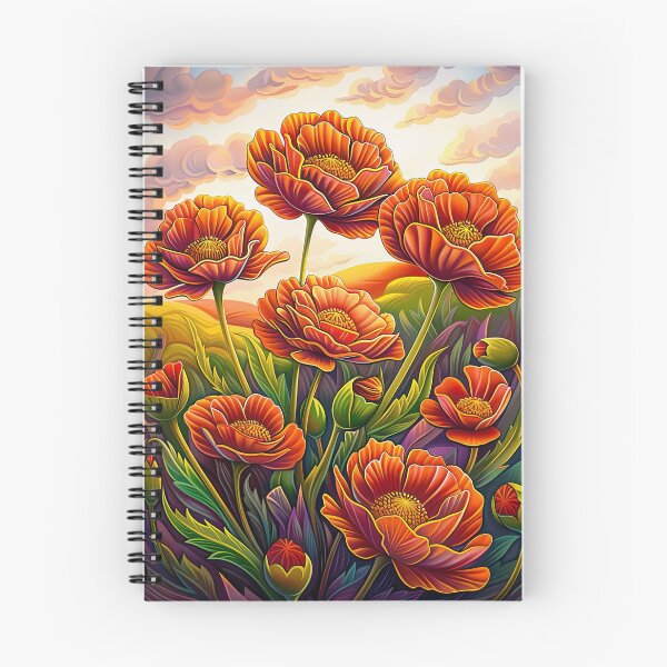 Artikelvorschau, Islandmohn in voller Blüte entworfen und verkauft von FoldedRainbow.