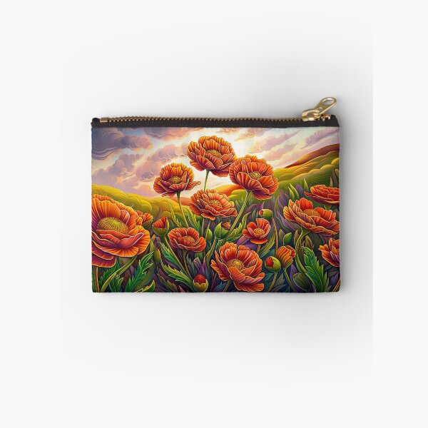 Item preview, Iceland poppies in full bloom designed and sold by FoldedRainbow.