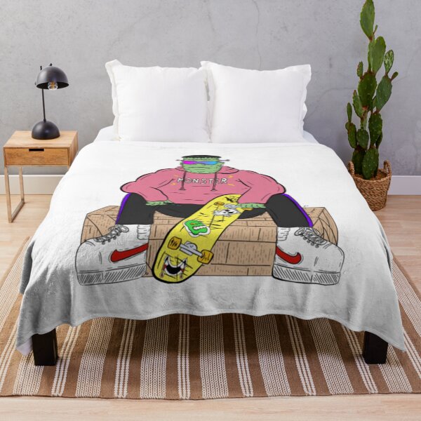 Item preview, Stitched Monster Skate Crew designed and sold by trotmadlyart.