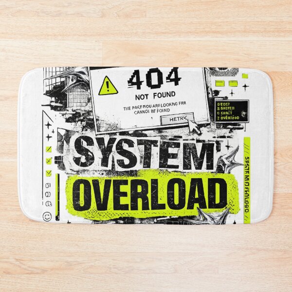 Item preview, Cyber Error Glitch Y2K T-Shirt Brutalist Graphic Design designed and sold by zdzdesigner.